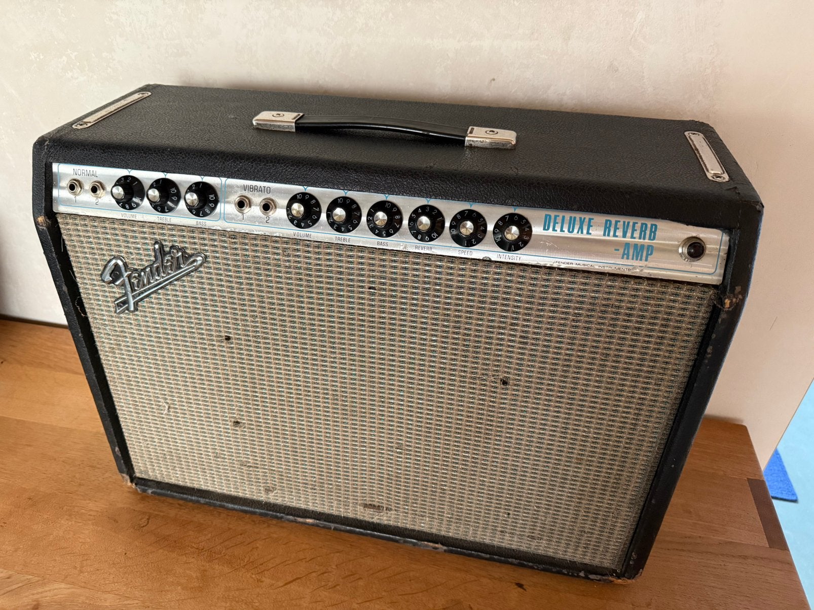 Fender Deluxe Reverb 1969, Ophalen of Verzenden, Zo goed als nieuw, Minder dan 50 watt