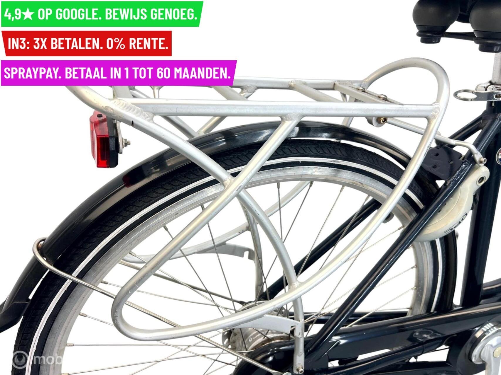 Damesfiets Dutch Bicycle 28"/51cm/7ver - Garantie/Levering, Overige merken, 9713 Bv Groningen, Gebruikt, 56 cm of meer