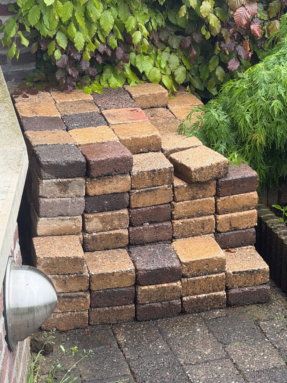 Gratis klinkers af te halen, Ophalen, Gebruikt, Klinkers, 5 tot 10 m²