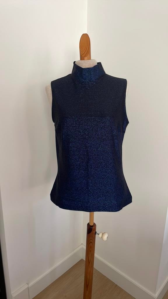 Top/shirt/hemd van Wolford metallics mt M, Ophalen of Verzenden, Maat 38/40 (M), Zonder mouw