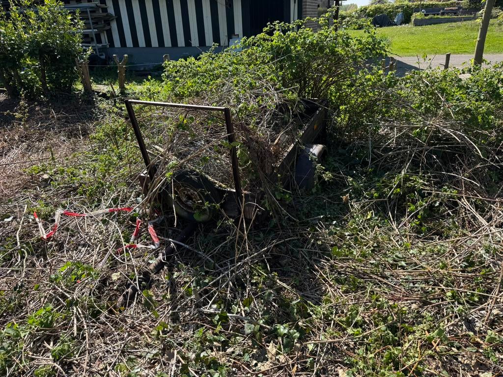 Karretje opknapper gratis, Tuin en Terras, Ophalen, Zo goed als nieuw