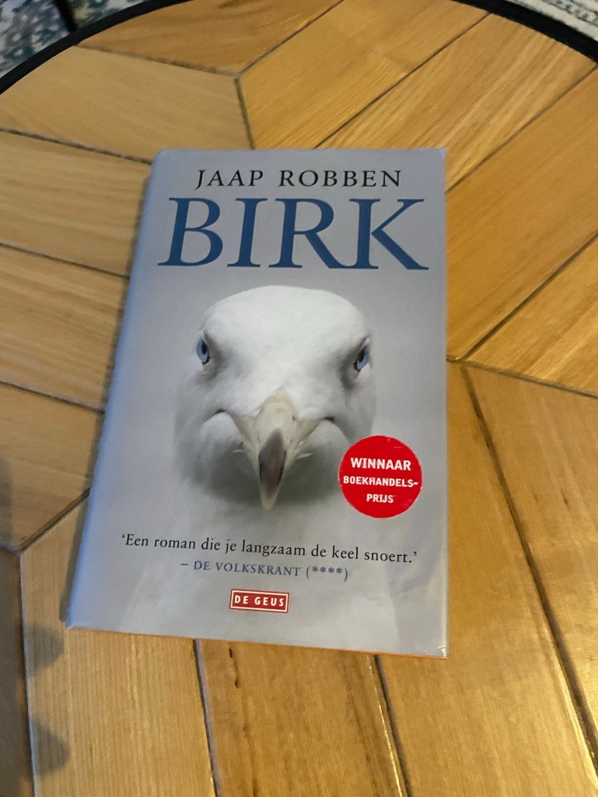 Birk - Jaap Robben (Winnaar Boekhandels Prijs), Boeken, Romans, Zo goed als nieuw, Nederland, Ophalen of Verzenden