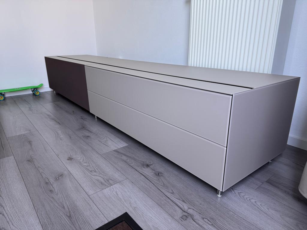 Spectral Cocoon TV meubel LxBxH 260x54x45, 200 cm of meer, Ophalen of Verzenden, 200 cm of meer, Modern