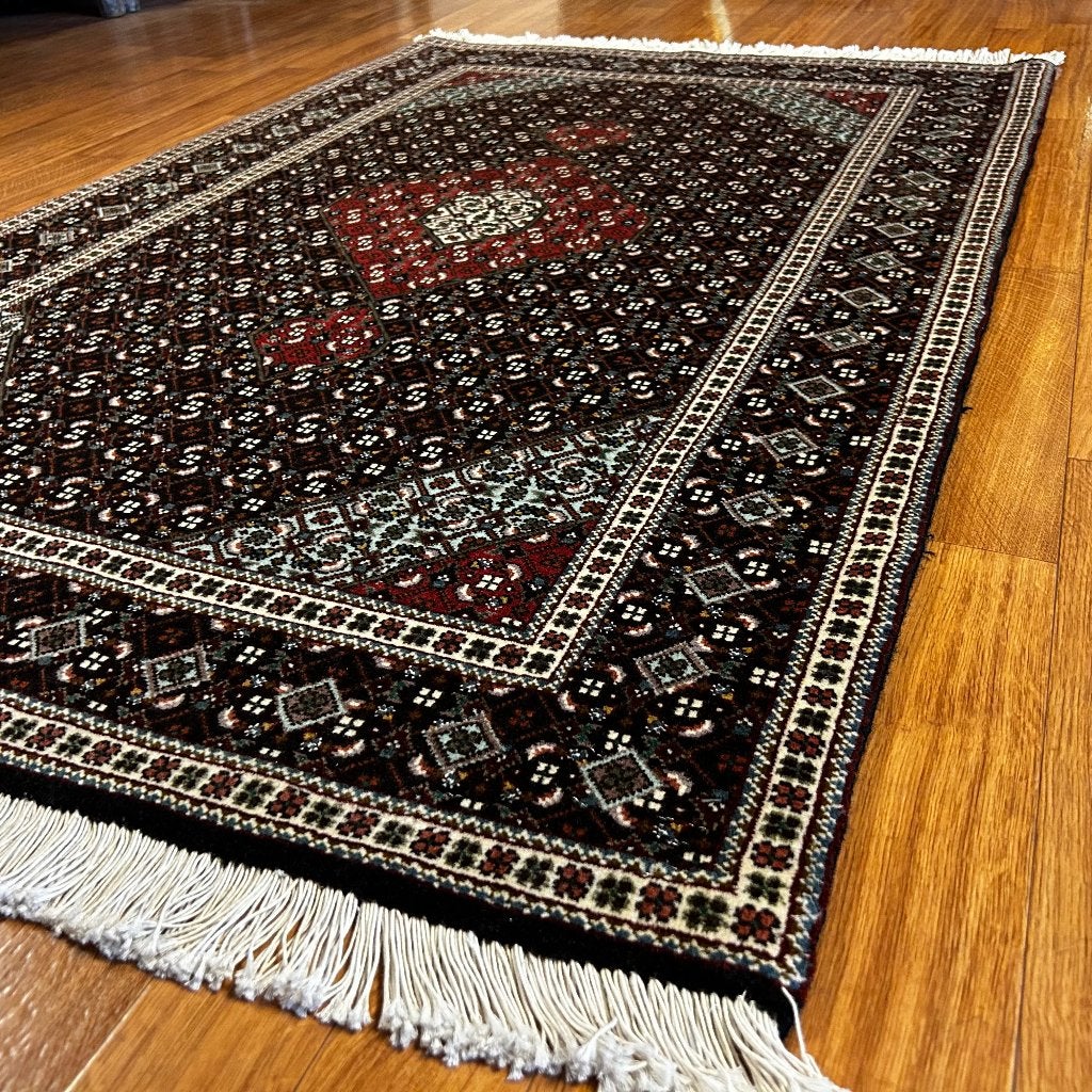 perzisch tapijt tabriz – 154 x 100 cm – trendy vloerkleed, TTM Wonen, Meubels – (Perzische) Tapijten en Woonaccessoires, 100 tot 150 cm