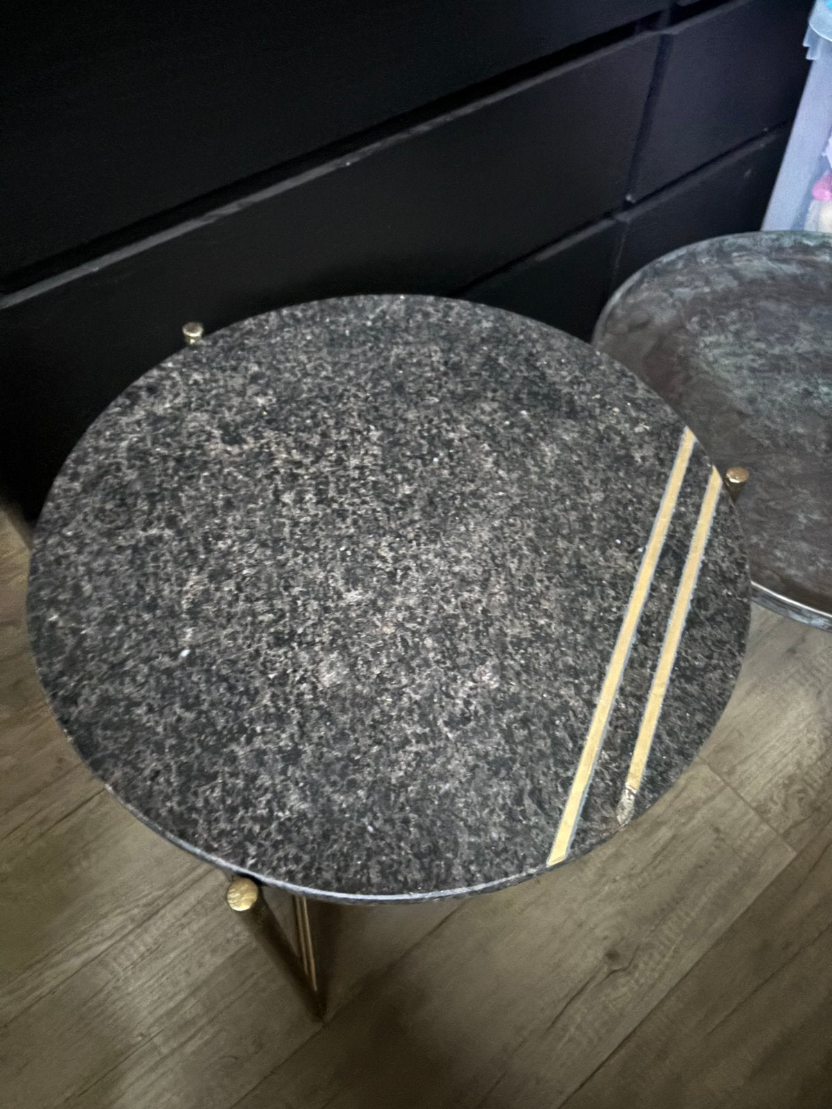 Salontafel, Ophalen of Verzenden, Zo goed als nieuw, Rond, Minder dan 50 cm
