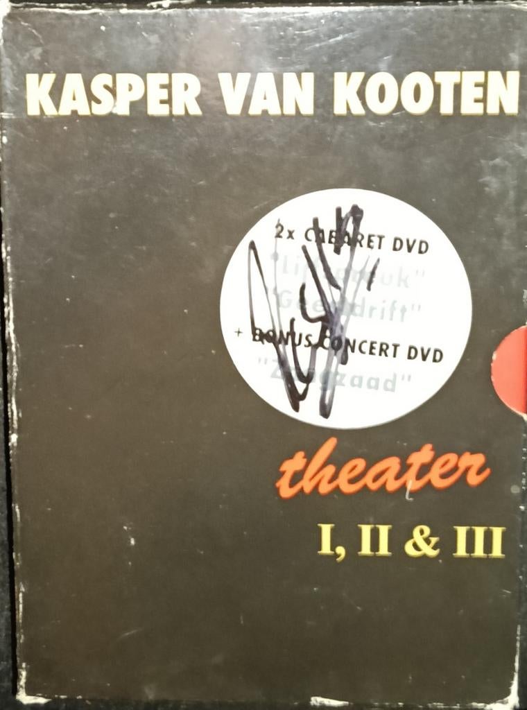 Kasper van Kooten Zangzaad, Geestdrift & Lijfspreuk, Vanaf 16 jaar, Ophalen of Verzenden, Zo goed als nieuw, Stand-up of Theatershow