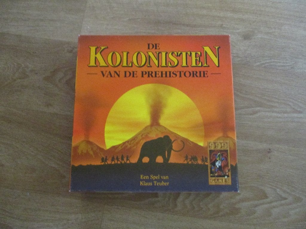 Bordspel Kolonisten Catan de Prehistorie van 999 games, Een of twee spelers, Ophalen of Verzenden, Nieuw, 999 Games