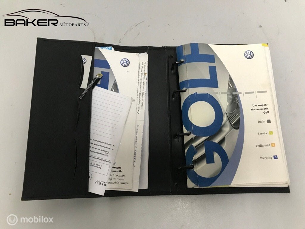 Instructieboekje Volkswagen Golf V ('03-'08), Gebruikt, Volkswagen, Ophalen of Verzenden, Volkswagen
