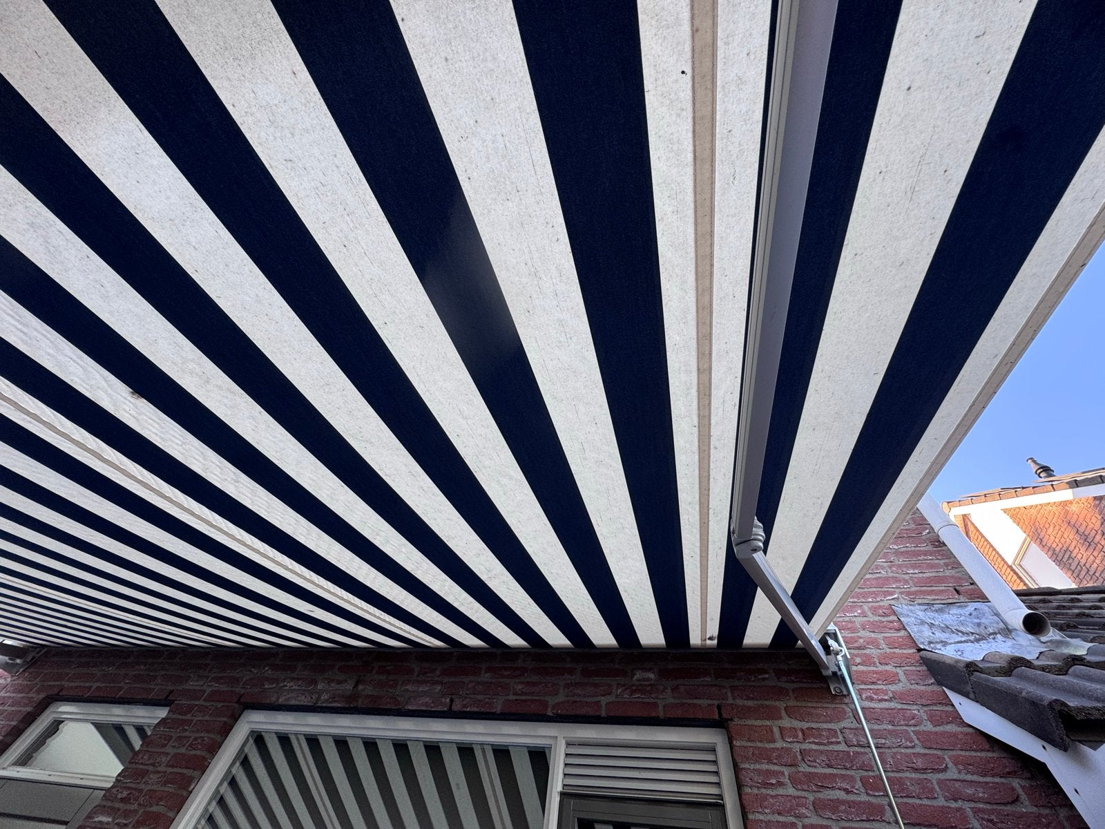 Knikarmscherm Sunline by Rainbow 4.50 x 2.50, Ophalen, Gebruikt, 150 tot 300 cm, 250 cm tot 450 cm