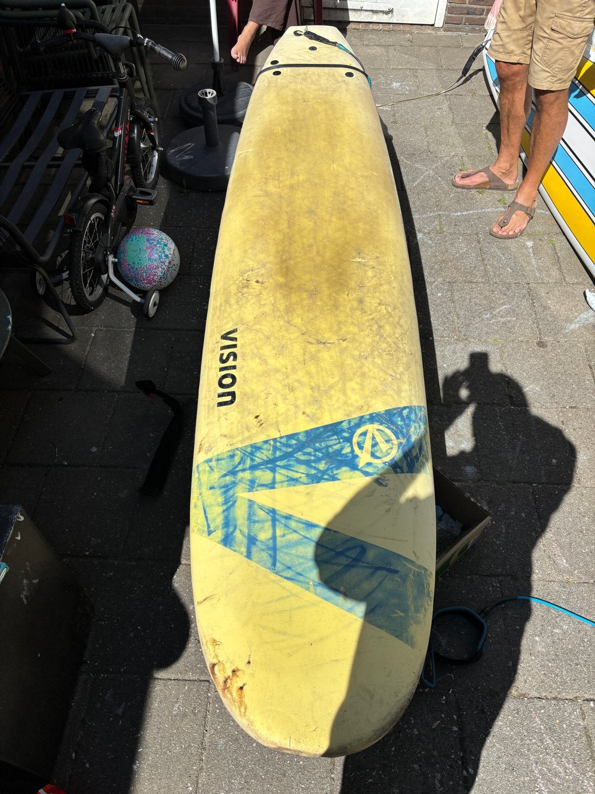 Surfplank Vision 9.0, Watersport en Boten, Golfsurfen, Ophalen, Gebruikt, Longboard