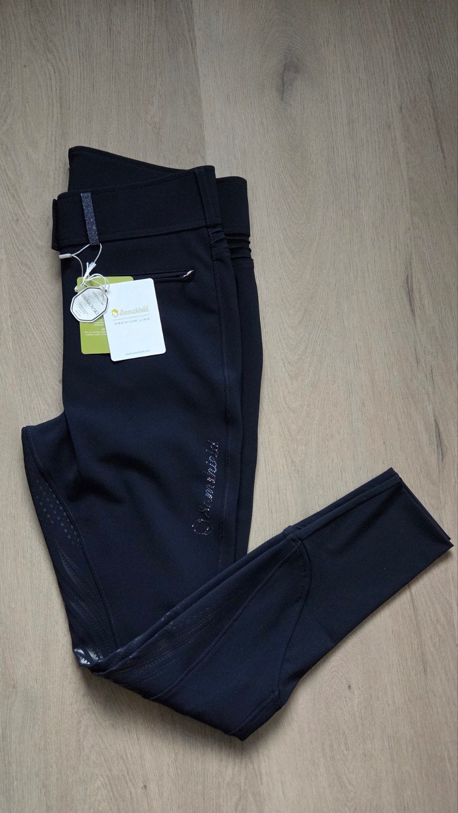 Samshield Rijbroek Claranova Navy, Dieren en Toebehoren, Paardrijkleding, Dressuur, Nieuw, Dames, Onderkleding