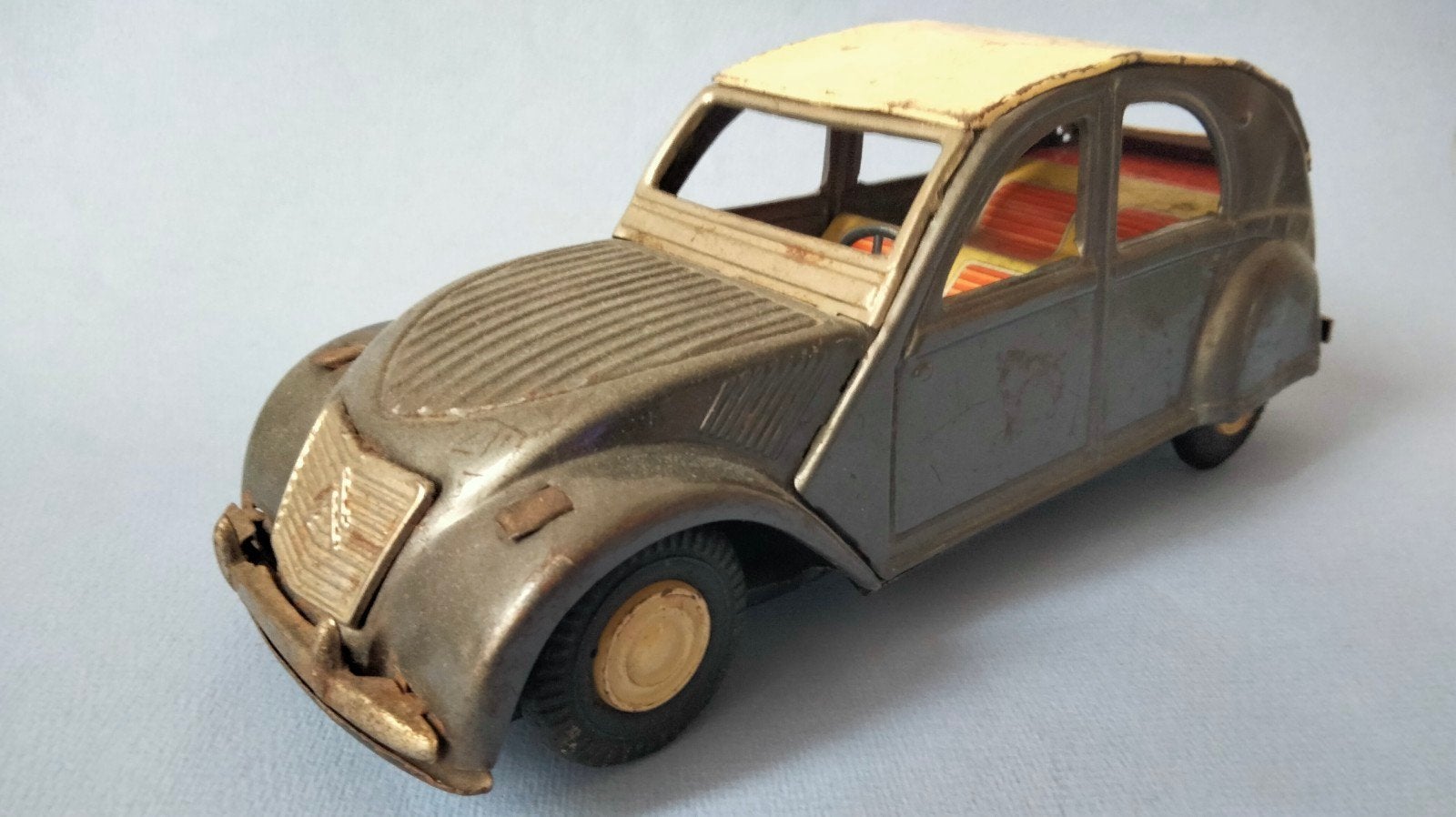 Vintage Daiya Japan Citroën 2CV, Antiek en Kunst, Ophalen of Verzenden