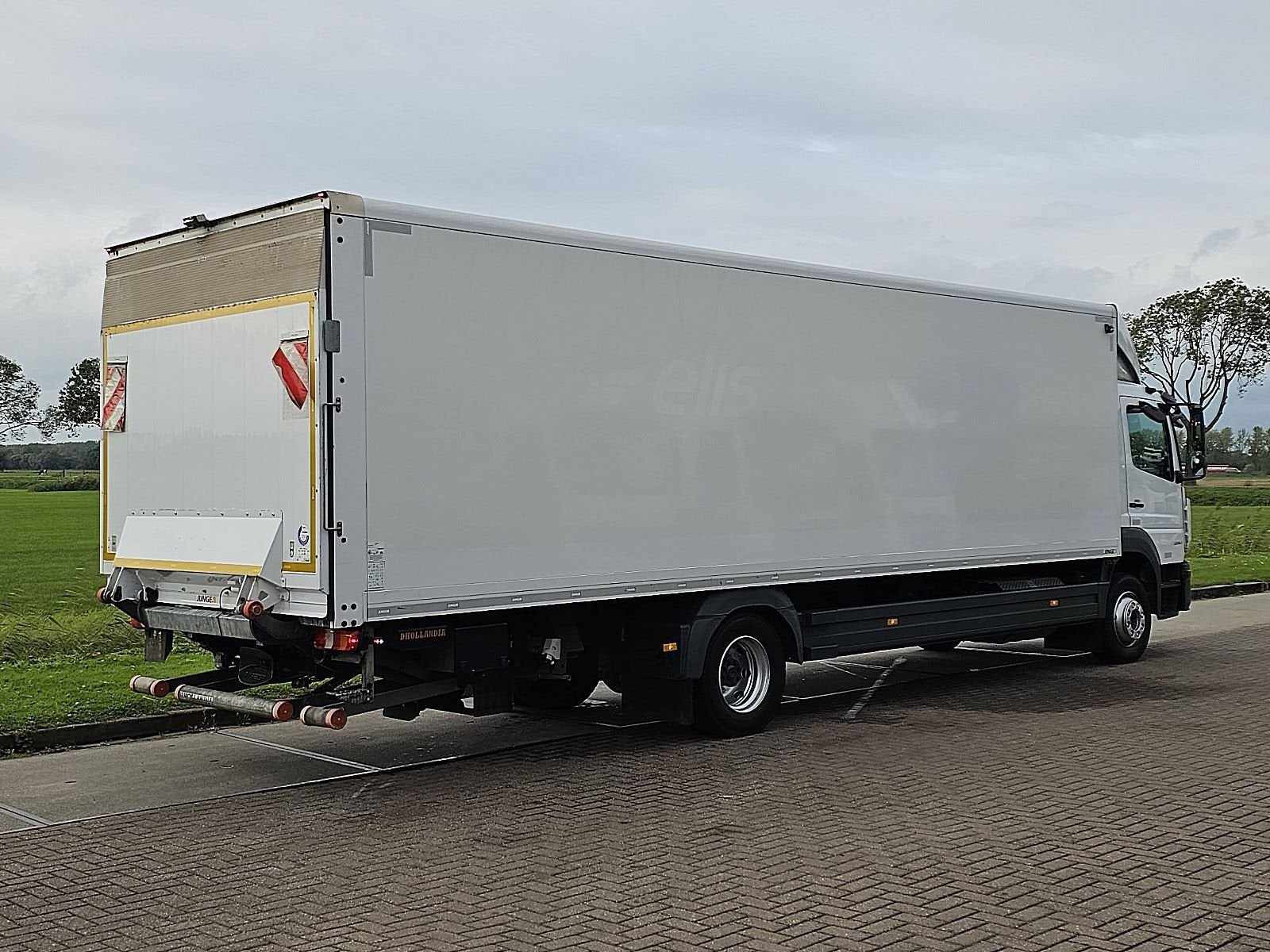 MERCEDES-BENZ ATEGO 1230 airco wb 536 lift, Automaat, Euro 6, Wit, Mercedes-Benz