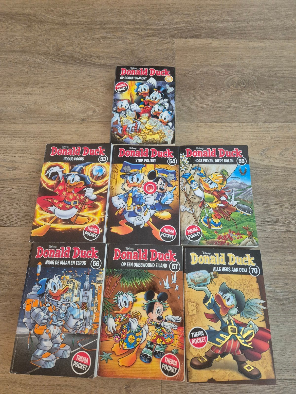 Donald Duck Thema Pockets, Complete serie of reeks, Ophalen of Verzenden, Gelezen
