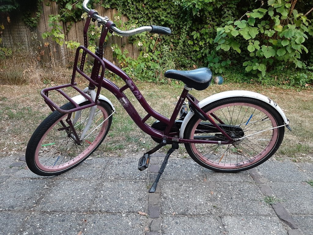 Meisjesfiets 24 inch, Fietsen en Brommers, Fietsen | Meisjes, Terugtraprem, Ophalen of Verzenden, Sparta young, Gebruikt