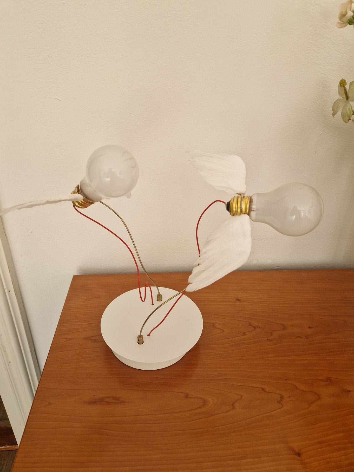 Ingo Maurer Lucellino Doppio plafond / wandlamp, Wit, Overige merken, E27 (groot), Zo goed als nieuw