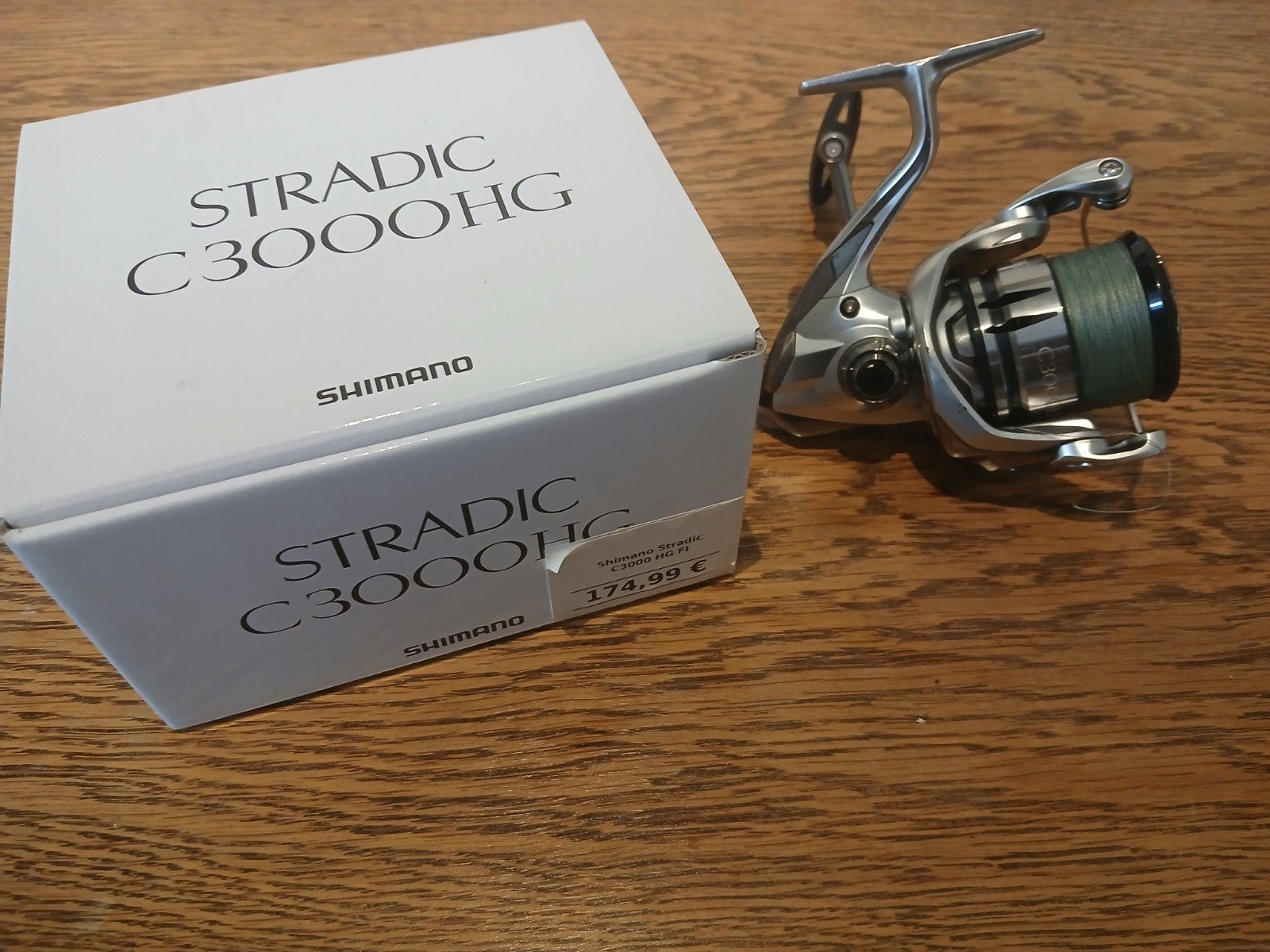 Shimano stradic c3000HC, Ophalen, Zo goed als nieuw, Molen