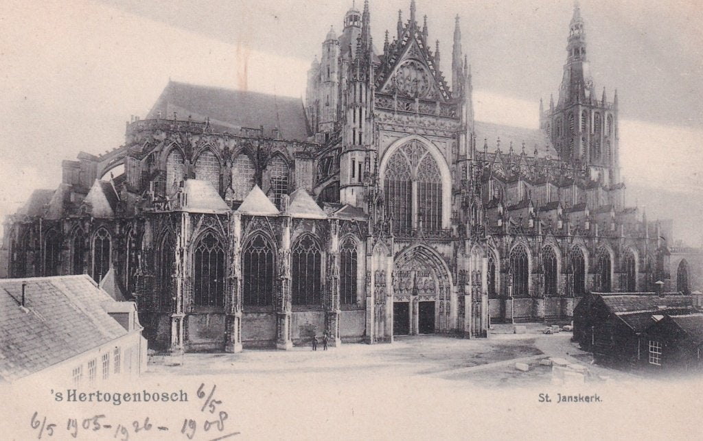 's-Hertogenbosch St. Janskerk, Verzamelen, Ansichtkaarten | Nederland, Ophalen of Verzenden, Ongelopen, Noord-Brabant