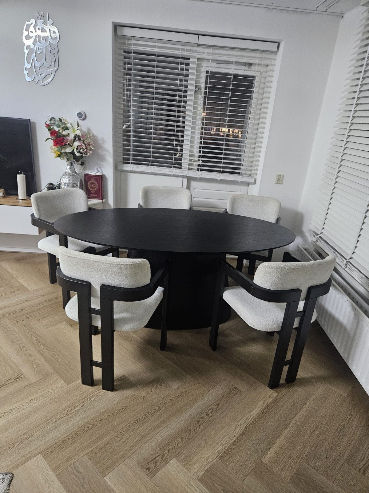 eettafel, Ophalen, Gebruikt, Modern, Eetkamer set, Rond