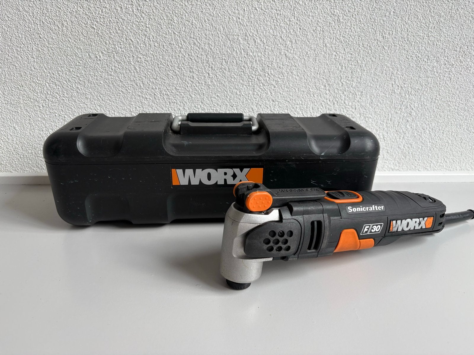 Worx Sonicrafter F30 Multitool met koffer, Ophalen of Verzenden, Gebruikt