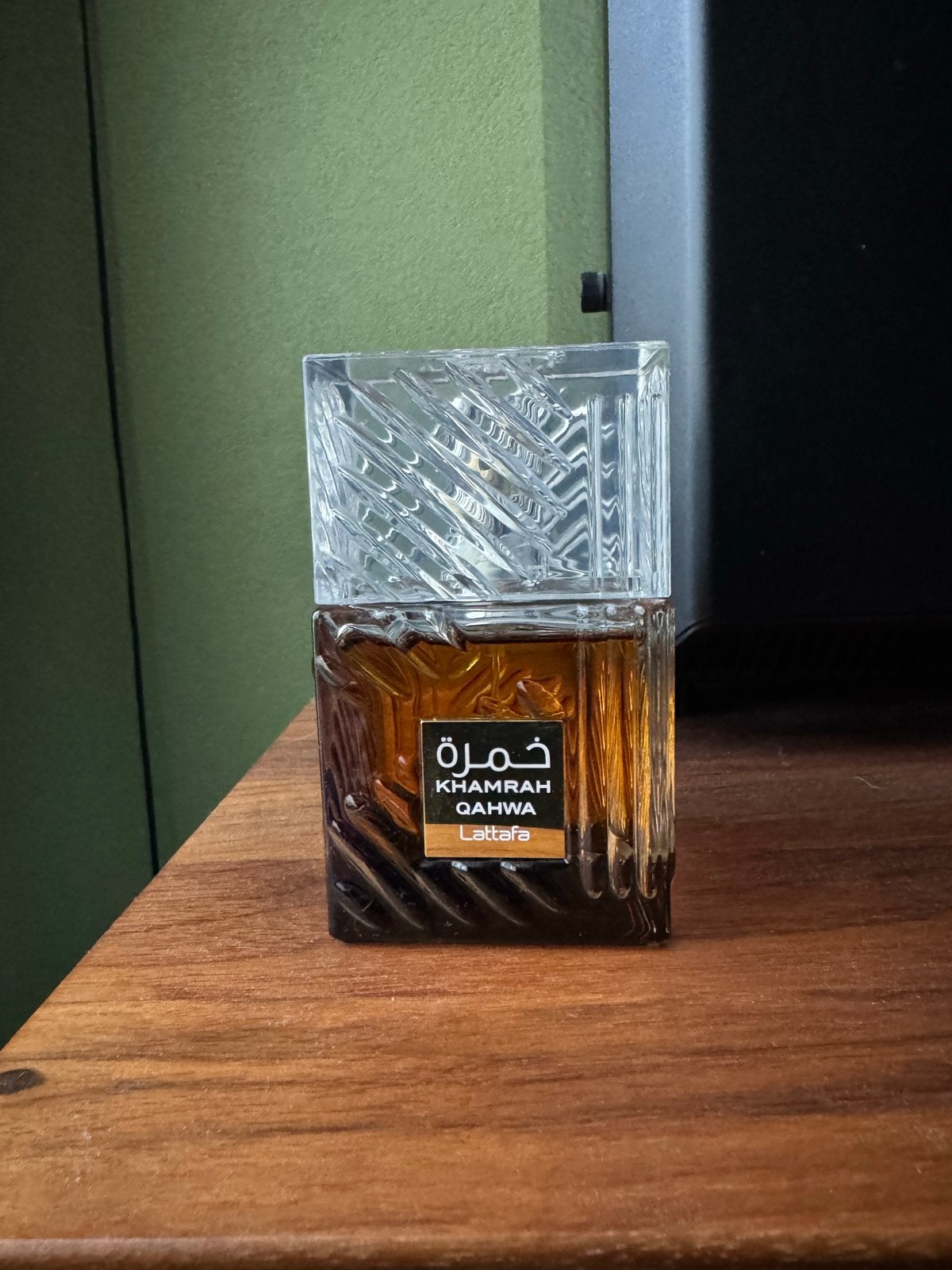Lattafa Khamrah Qahwa, Ophalen, Zo goed als nieuw