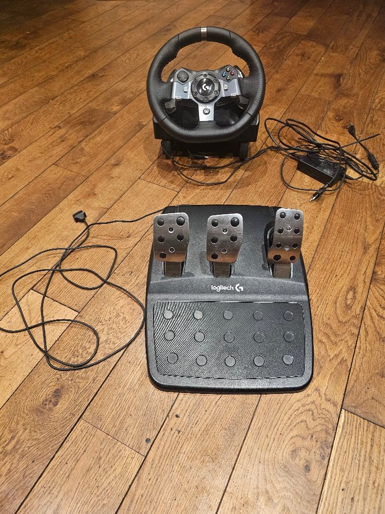 Logitech g920 stuur, Computers en Software, Ophalen, Zo goed als nieuw, Logitech