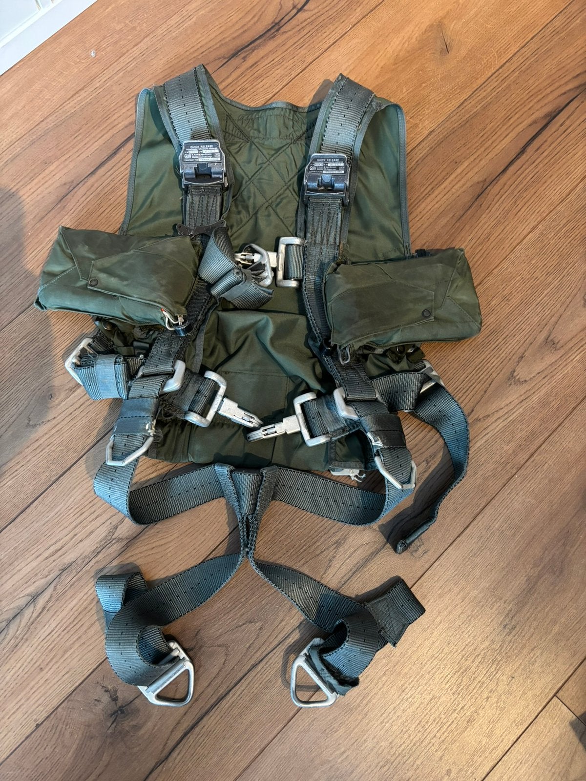 F16 Harness PCU-15 with LPU3 life preservers, Verzamelen, Ophalen of Verzenden, Gebruikt, Overige typen