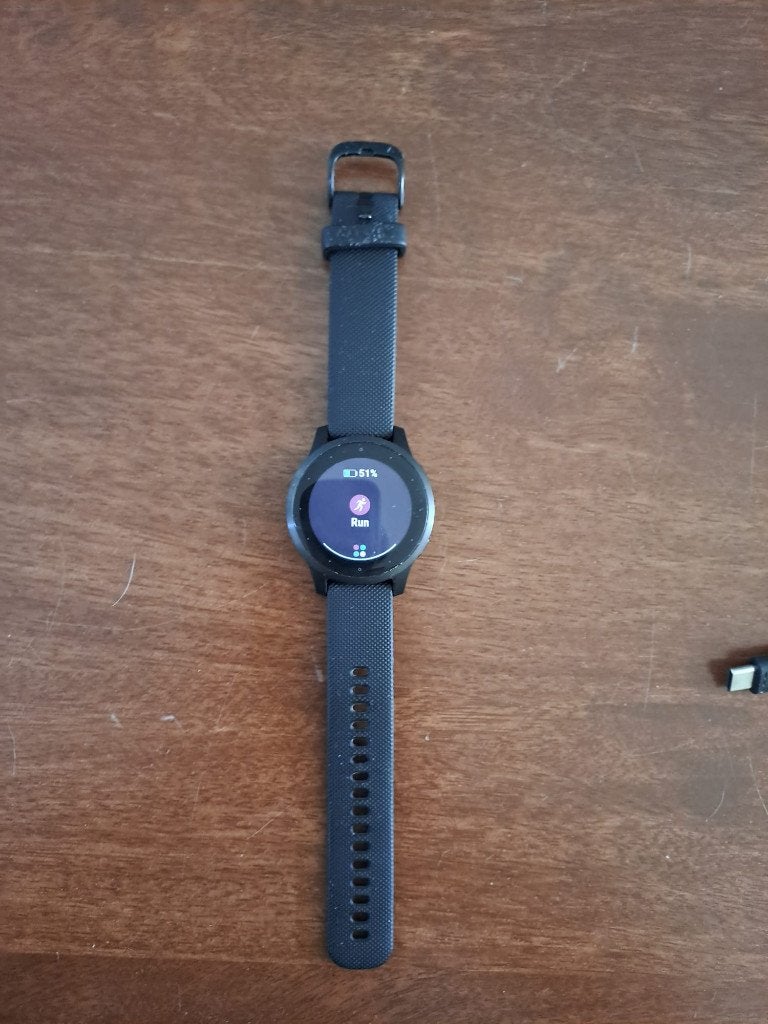 Garmin Vivoactive 4, Gebruikt, Hoogte, Zwart, Ophalen of Verzenden