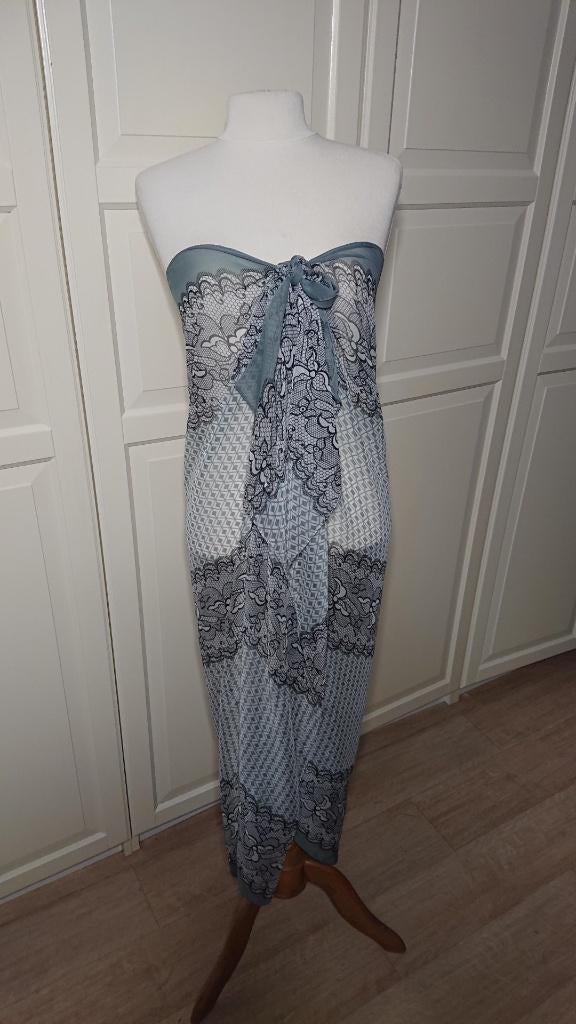 Diverse pareo sarong sauna omslagdoek extra breed grijs, Ophalen of Verzenden, Zo goed als nieuw, Grijs, Overige typen