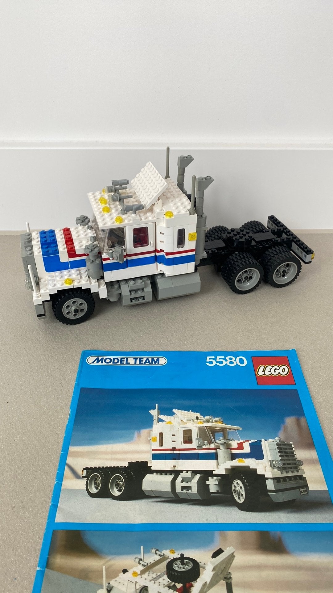 Lego 5580 Technic Model Team USA Truck, Kinderen en Baby's, Speelgoed | Duplo en Lego, Ophalen of Verzenden, Zo goed als nieuw