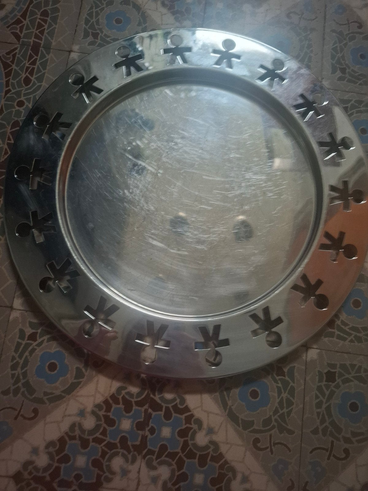Grote vintage Alessi schaal, Ophalen of Verzenden