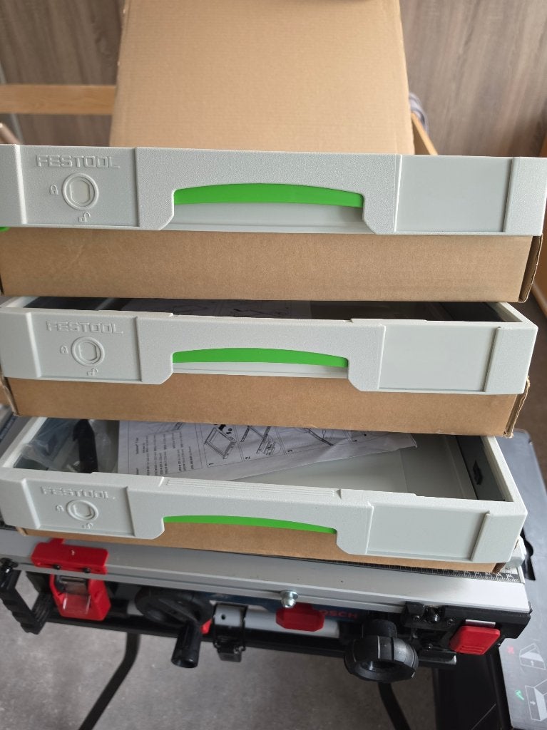 Festool lades SYS-AZ, Ophalen, Nieuw