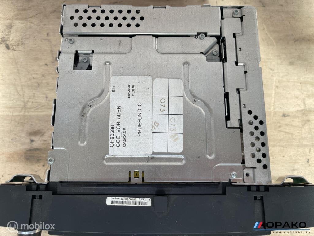 Radio BMW 5 / 6 serie E60 E61 E63 E64 | 65839185524, Gebruikt, Einsteinlaan 5 rijswijk, Bmw, Ophalen of Verzenden