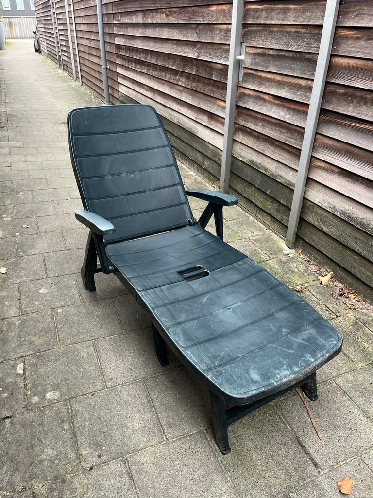 Jardin ligbed, Tuin en Terras, Ligbedden, Ophalen, Gebruikt, Kunststof