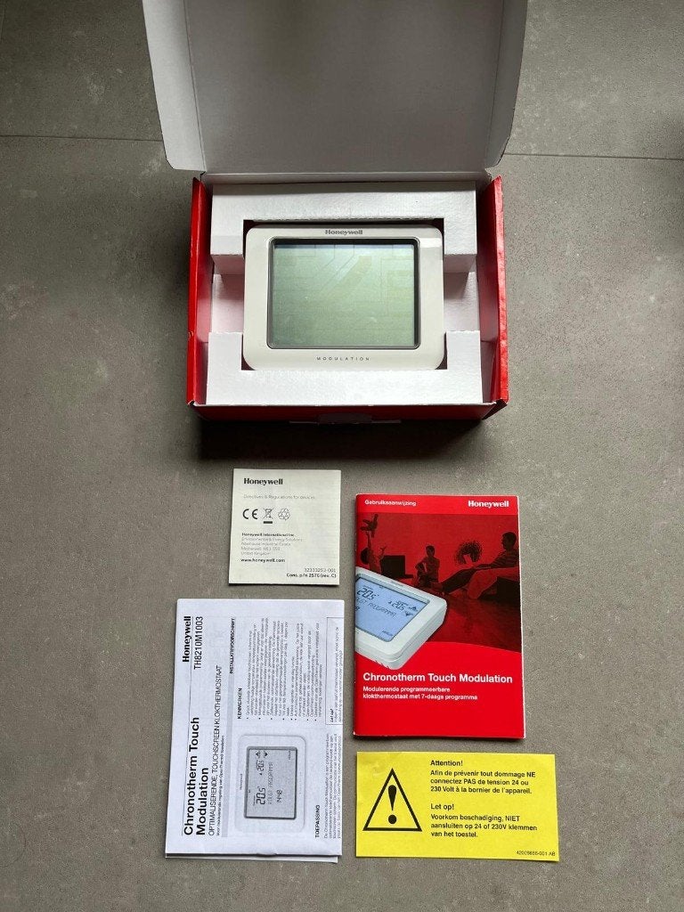 Honeywell Chronotherm Touch modulation moduleren Thermostaat, Ophalen of Verzenden, Gebruikt