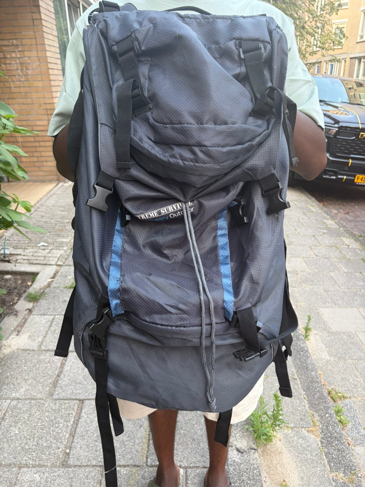 backpack rugzak (ca. 70-80L), 40 cm of meer, Zo goed als nieuw, 60 cm of meer, Ophalen