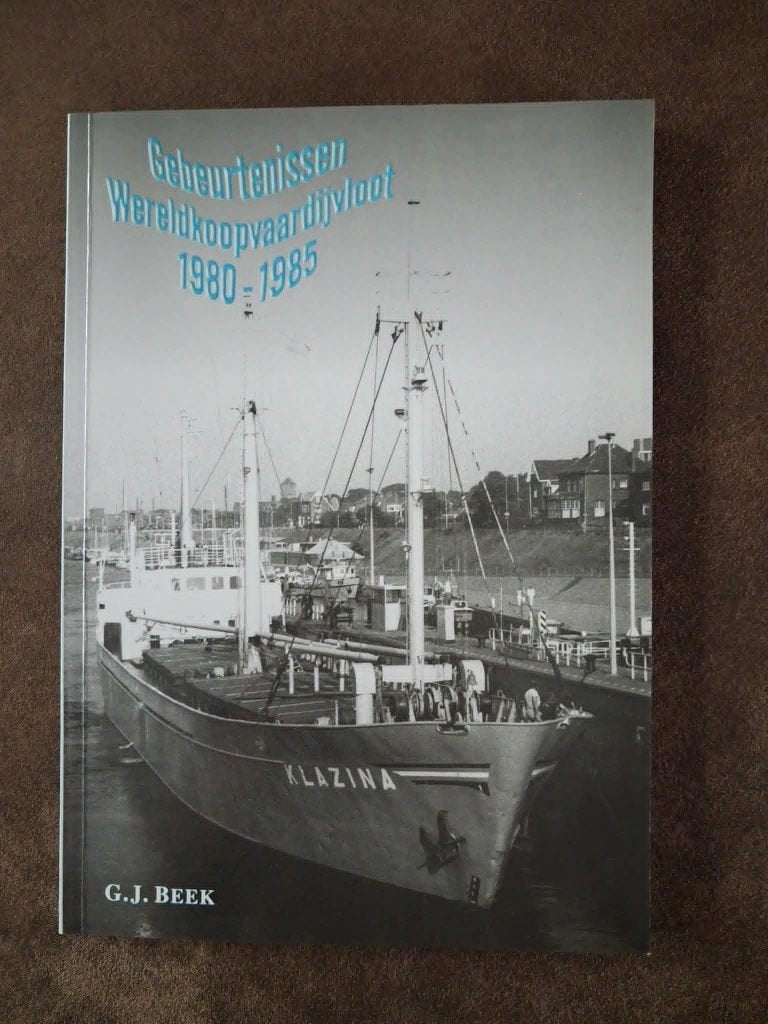 Gebeurtenissen wereldkoopvaardijvloot 1980-1985, Verzamelen, Scheepvaart, Verzenden, Gebruikt, Boek of Tijdschrift
