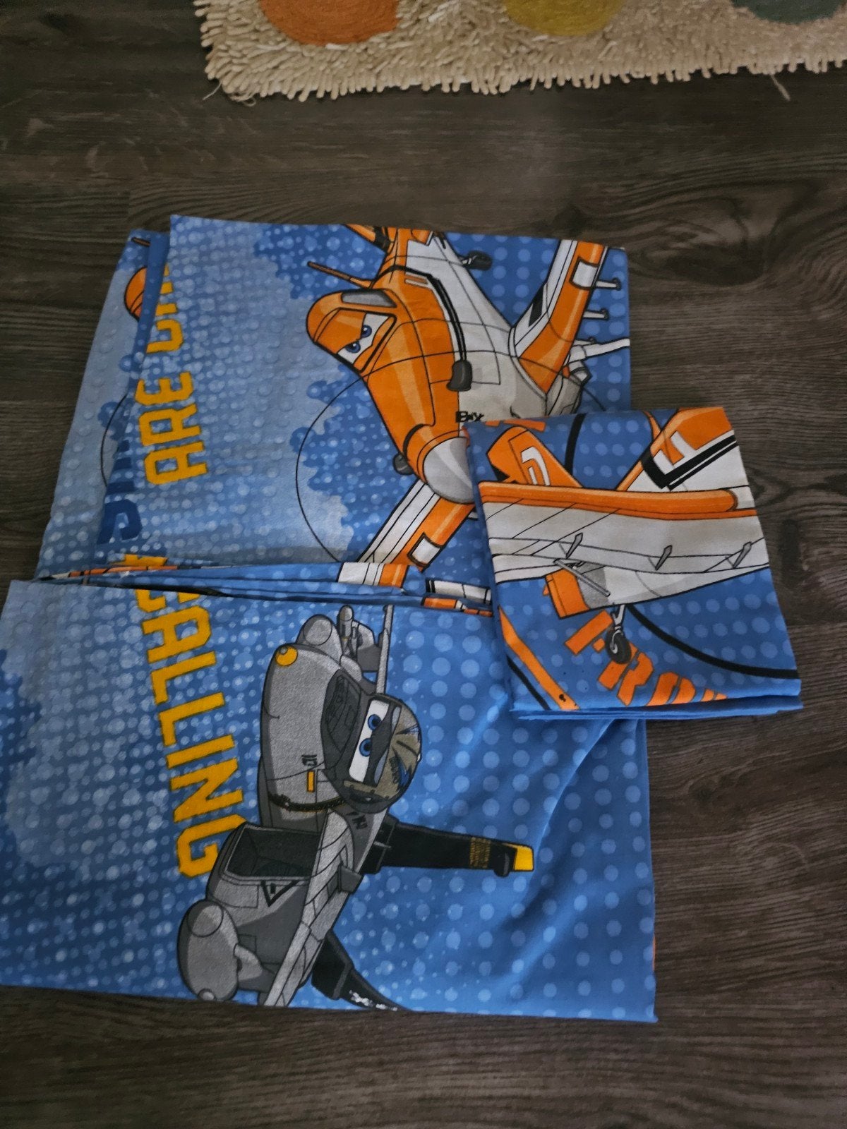 Disney Planes Dekbedovertrek Eenpersoons, Gebruikt, Eenpersoons, Blauw, Dekbedovertrek