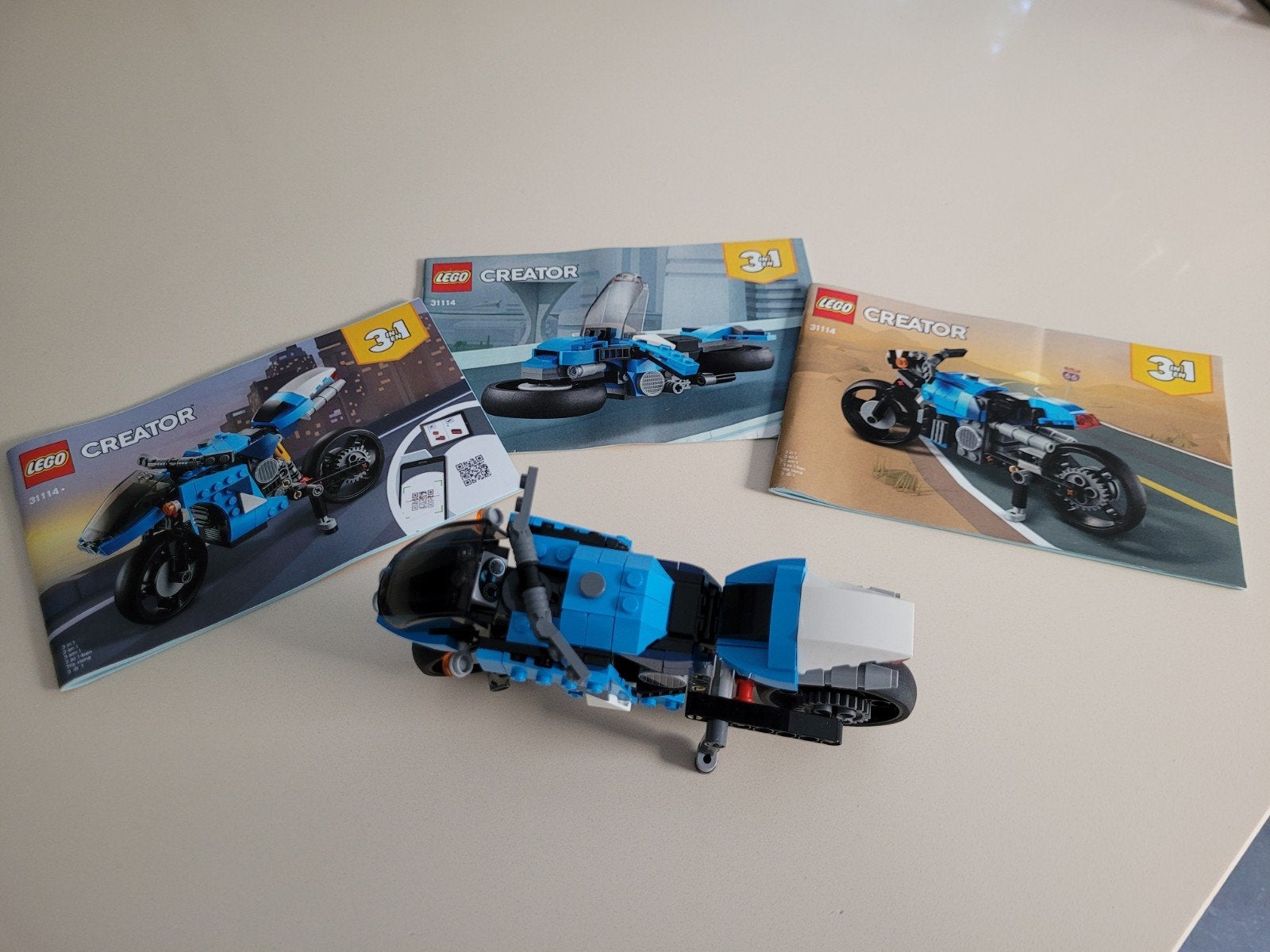Lego Creator 1 in 3 set 31114 zgan, Lego, Inclusief instructies, Ophalen of Verzenden, Zo goed als nieuw