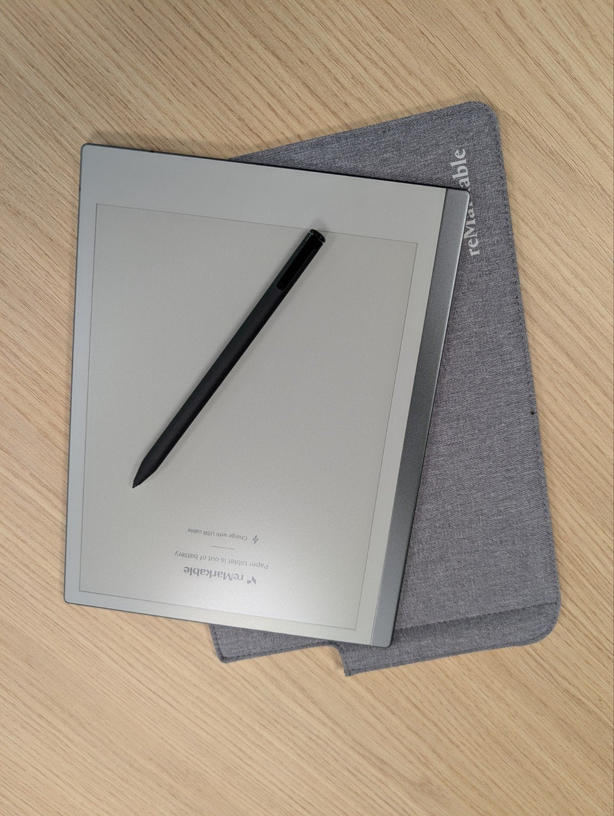 reMarkable paper tablet incl. nieuwe pennetjes, Computers en Software, Tekentablets, Verzenden, Refurbished, ReMarkable