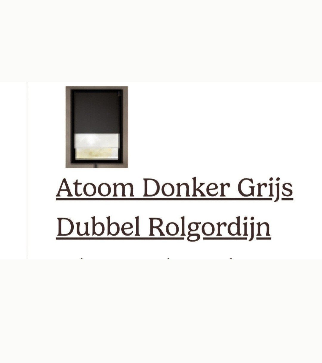 NIEUW Tuiss dubbel rolgordijn B 231.5 cm x H 190 cm, Ophalen, Inclusief montageonderdelen, 231 cm, Rolgordijn