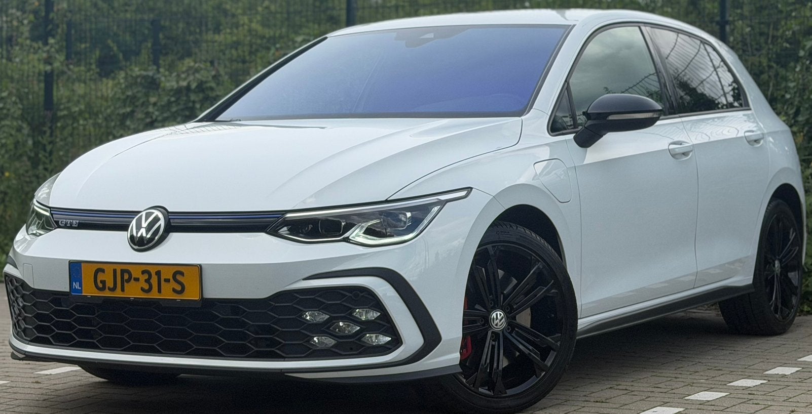 Volkswagen Golf 1.4 Ehybrid GTE 245pk DSG CAMERA, STOELVW,, Auto's, Stof, Euro 6, Wit, Plug-in hybride