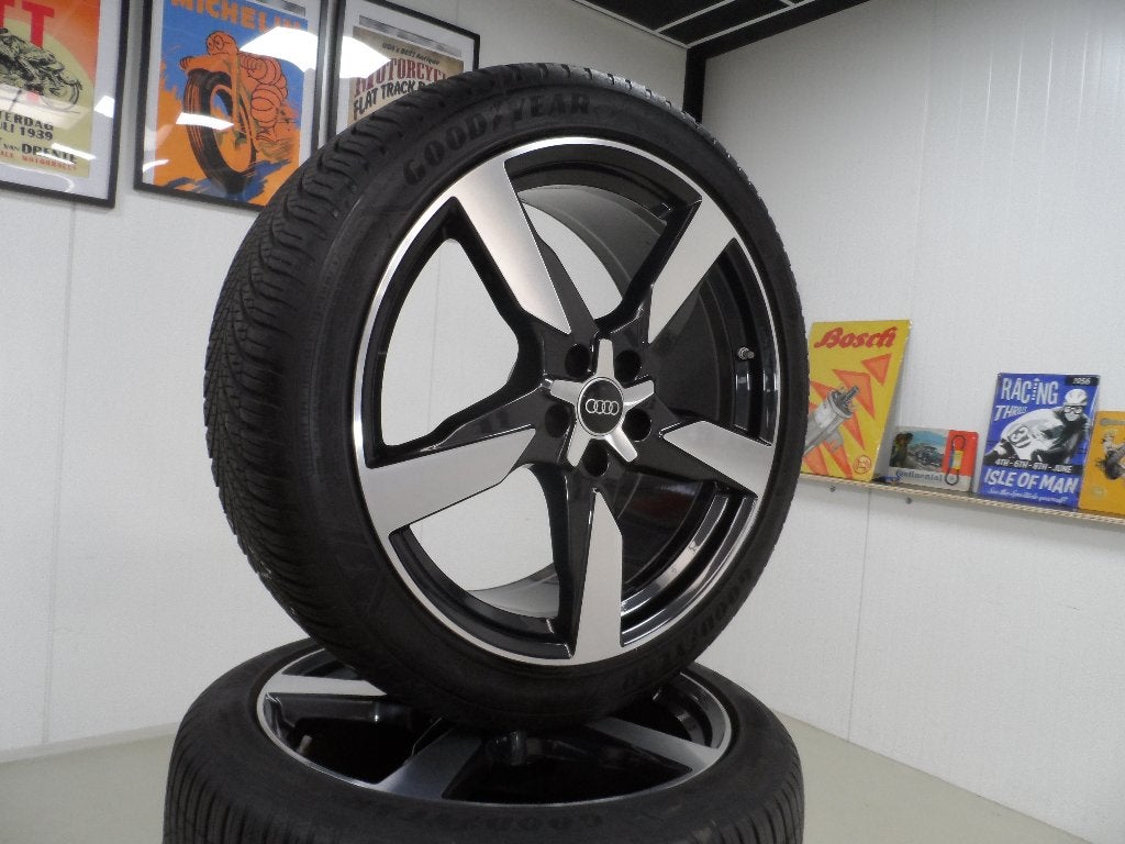 20 inch Audi A6 S-Line origineel velgen set met all season, Auto-onderdelen, Banden en Velgen, Audi, Gebruikt, Banden en Velgen