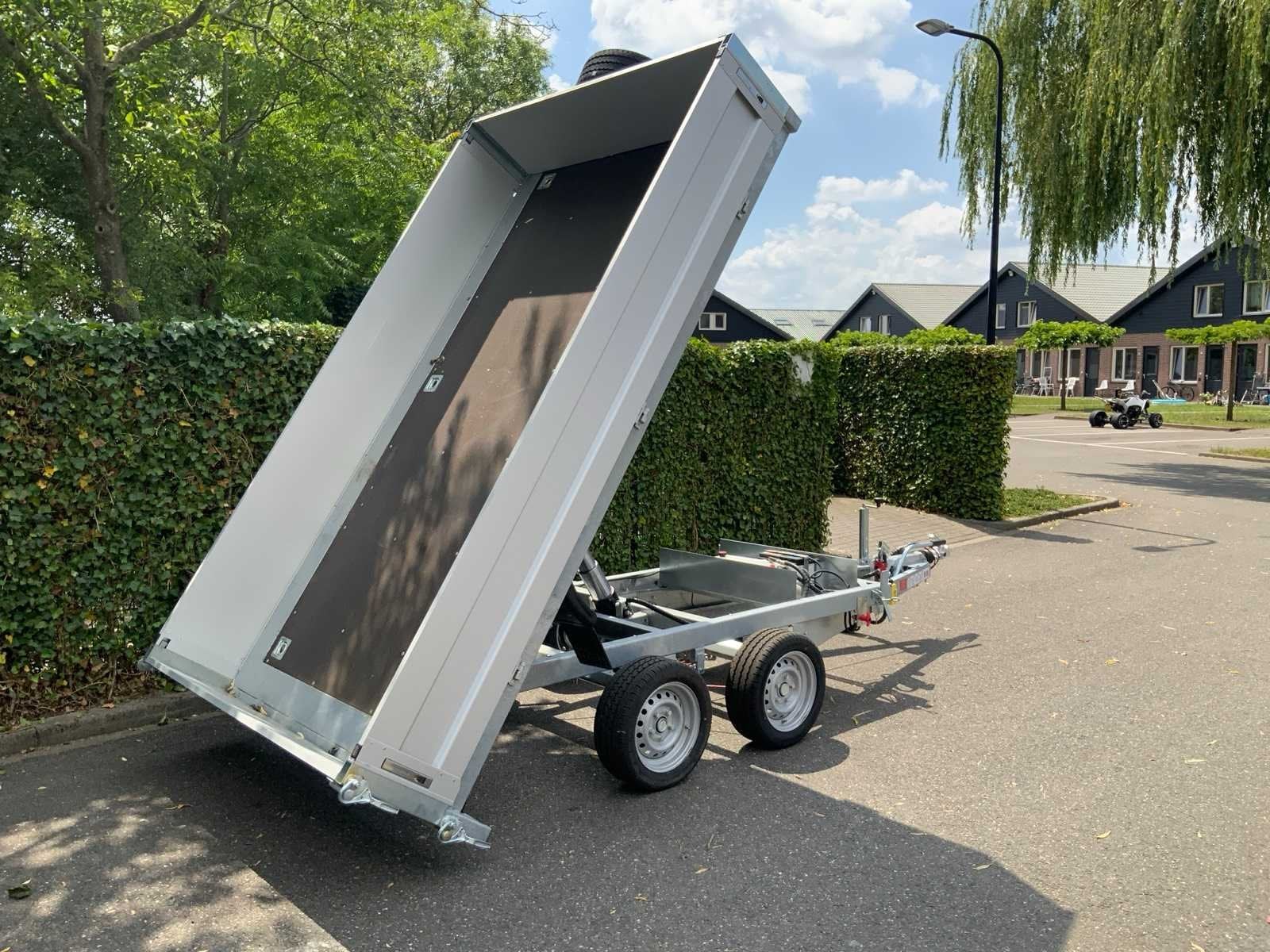 2026 Niewiadow kiper 3018 A1 EP achterwaardse kipper aanhang, Auto diversen, Aanhangers en Bagagewagens, Gebruikt