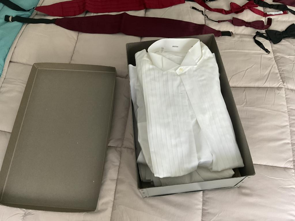 Antieke kleding voor rokkostuum, Verzenden