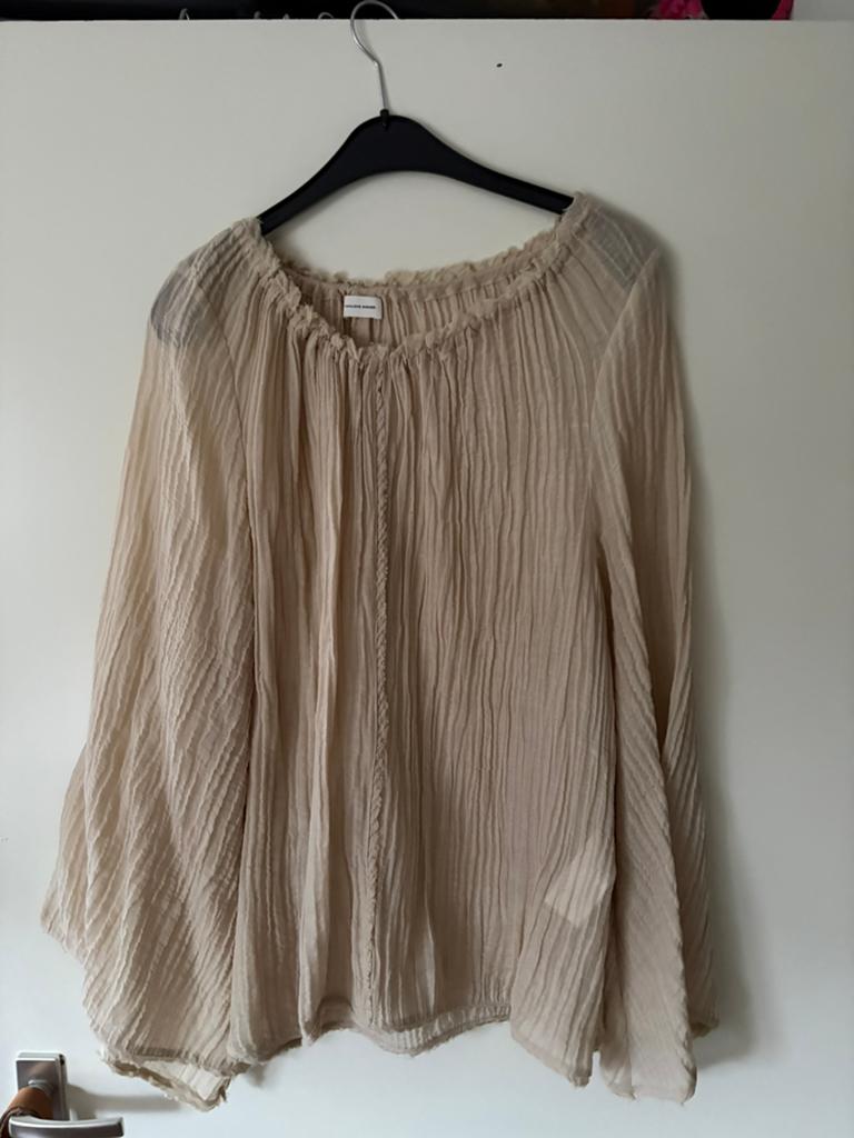 By Malene Birger blouse, Ophalen of Verzenden, Zo goed als nieuw, Maat 38/40 (M), Beige