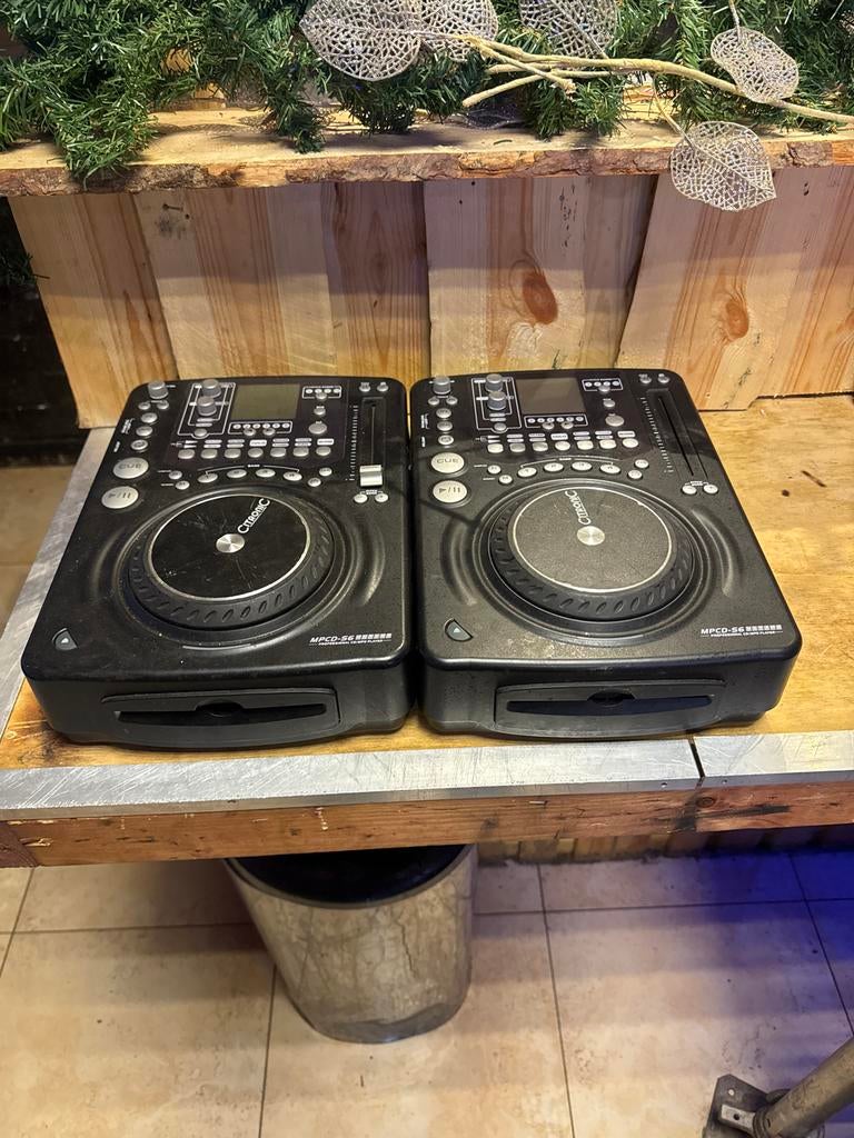 Citronic MPCD-S6 Professionele CD/MP3 Spelers (2 stuks), Ophalen, Gebruikt, Dj-set, Overige merken