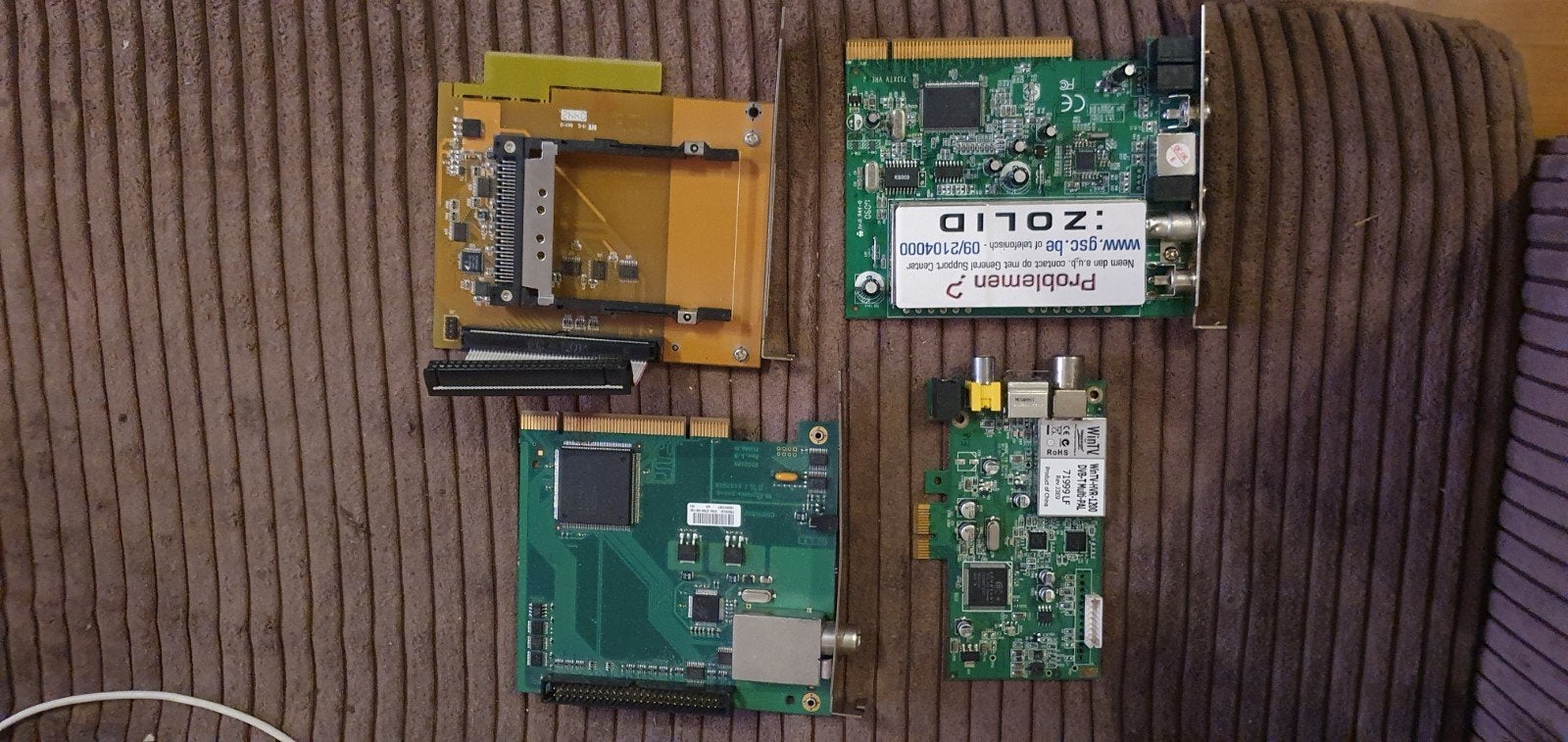 PCI TV tuners, Computers en Software, Ophalen of Verzenden, Gebruikt