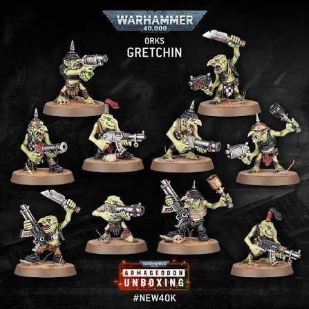 Warhammer 40k New Orks Gretchin Armageddon, Ophalen of Verzenden, Nieuw, Warhammer 40000, Figuurtje(s)