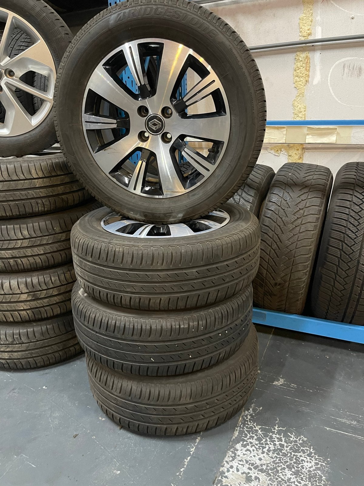 Diverse autobanden met velgen - Garage opruiming!, Auto-onderdelen, Ophalen, Gebruikt, BMW